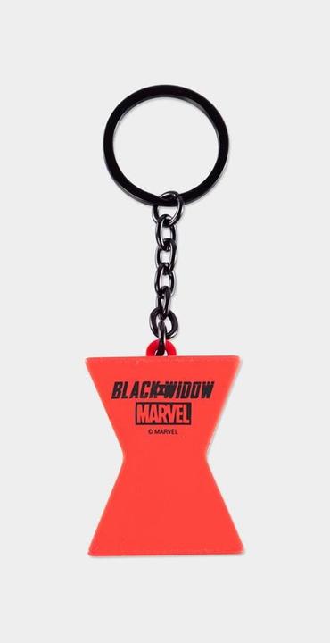 Actual product image Black Widow Movie 3D Rubber Keychain