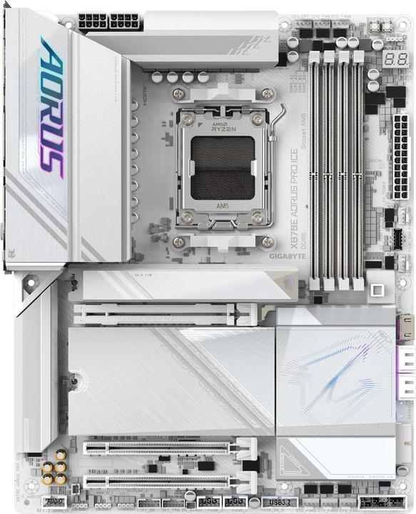 Produktbild Gigabyte X870E AORUS PRO ICE (AMD X870E, ATX)