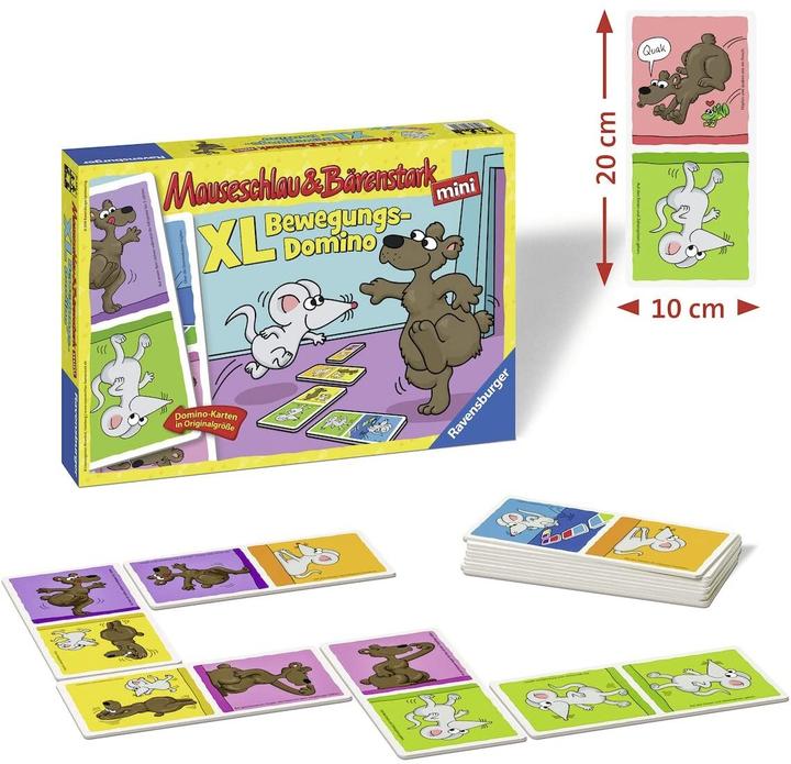 Produktbild Ravensburger Bewegungs-Domino (2 - 4 Spieler)