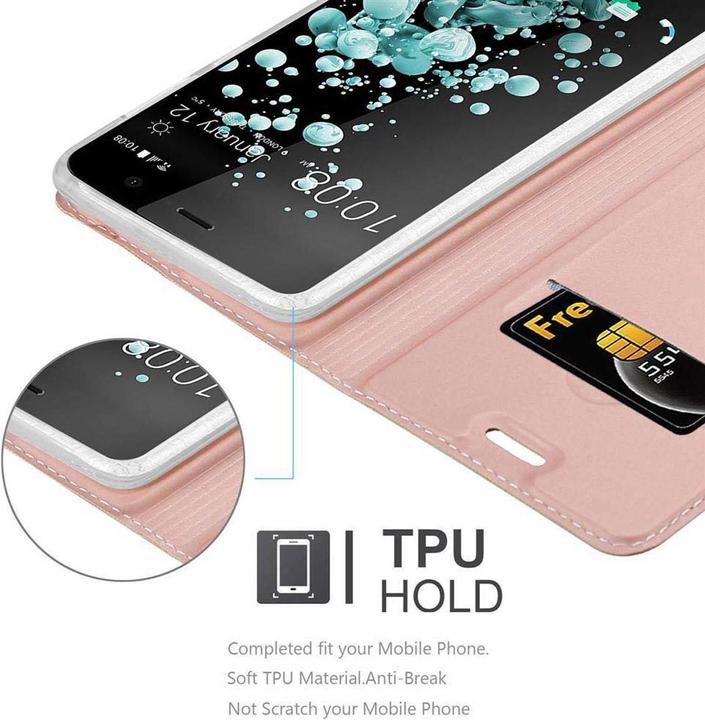 Actual product image Cadorabo Book Classy Style Cover (HTC U Play)