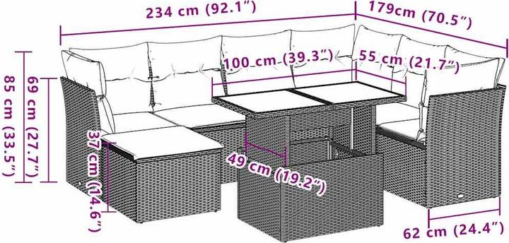 Produktbild vidaXL Peter
