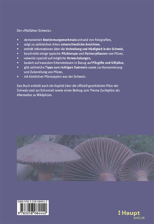 Immagine prodotto Pilzführer Schweiz (Tedesco, Markus Flück, 2025)