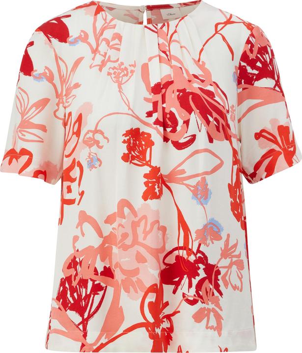 Immagine prodotto s.Oliver Bluse Bluse mit Rundhalsausschnitt (34)