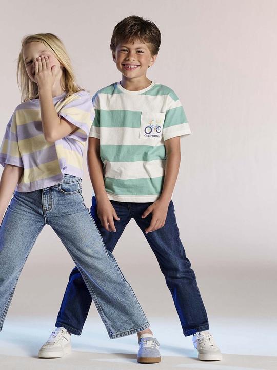 Produktbild Vertbaudet Die UNVERWÜSTLICHE, robuste Jungen Jeans mit Dehnbund WATERLESS (152)