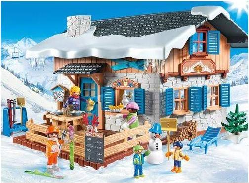 Immagine prodotto Playmobil Rifugio sciistico (9280, Divertimento in famiglia Playmobil)
