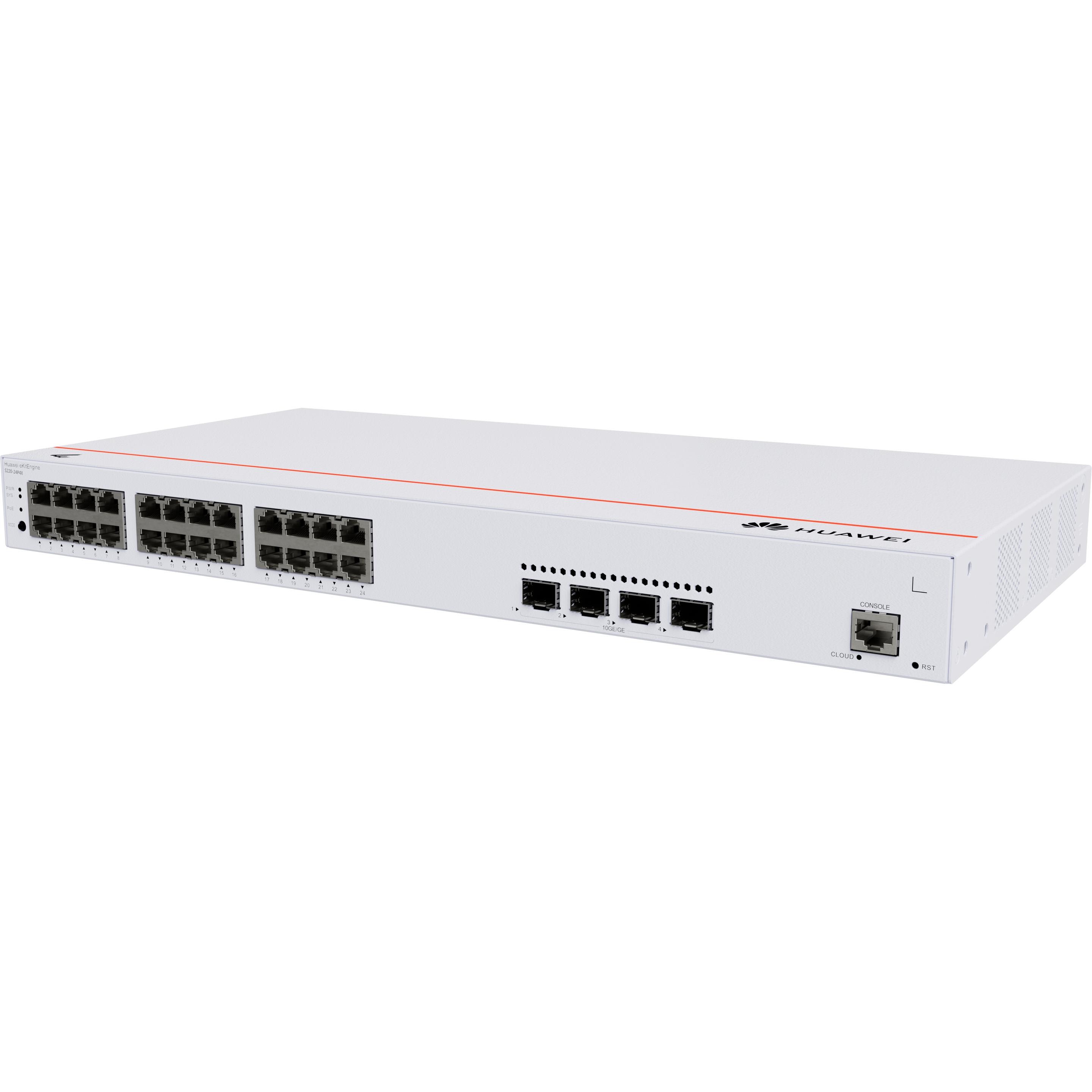 Huawei S220 (24 Ports), Netzwerk Switch, Grau