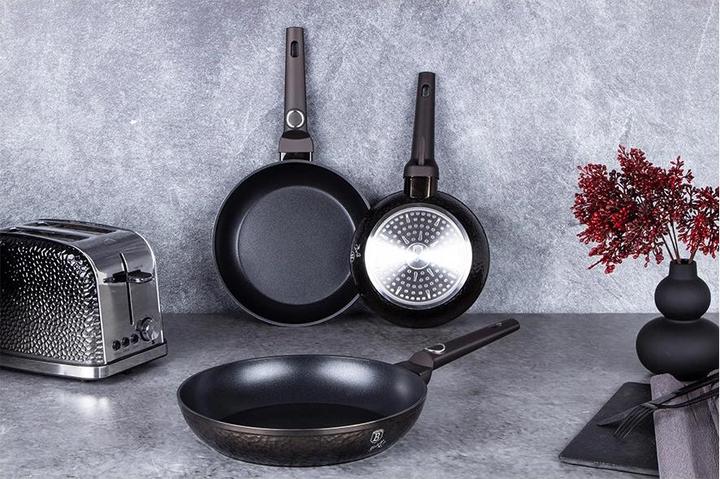 Immagine prodotto BerlingerHaus Set di 3 padelle da cucina barf house (28 cm, Padella per friggere, Alluminio)