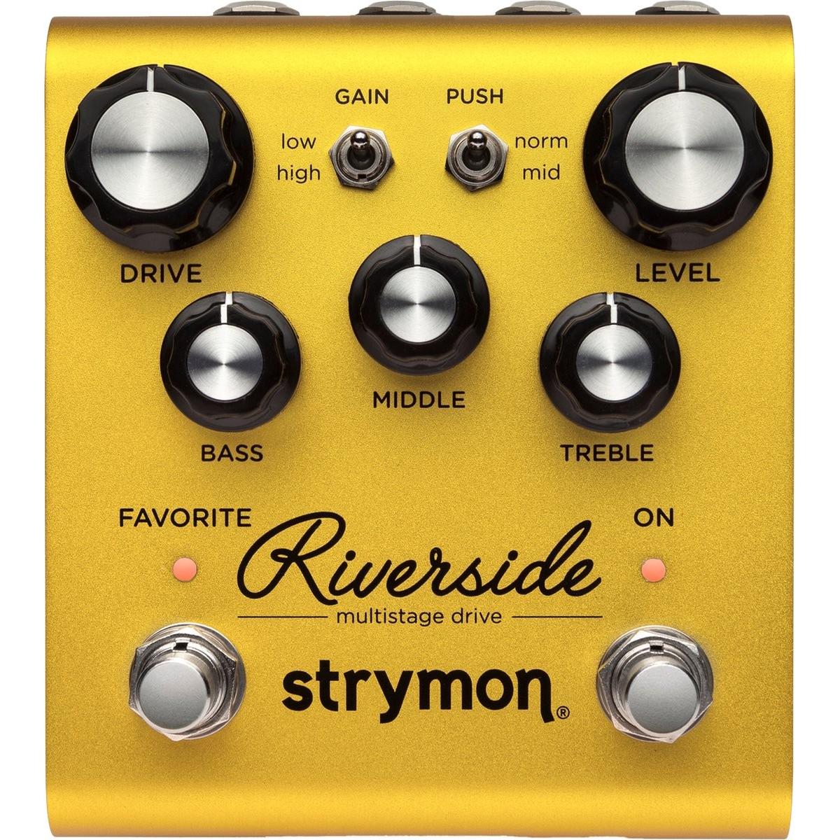 Strymon Effetto del motore multistadio di Riverside (Chitarra), Pedale effetto, Giallo