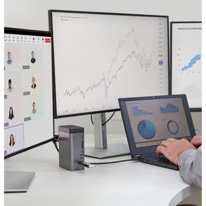 Actual product image Belkin CONNECT USB-C 11-in-1 Pro GaN Dock 150W 2xHDMI INC020kqSY (USB-C, 11 Ports)
