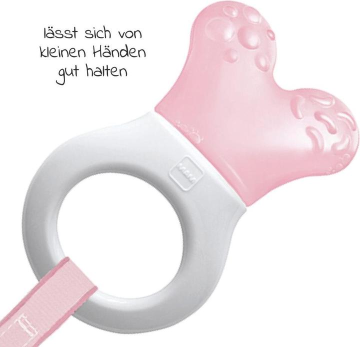 Produktbild MAM Beissringe & Zahnungshilfen Kühl-Beissring Mini Cooler & Clip - Rosa