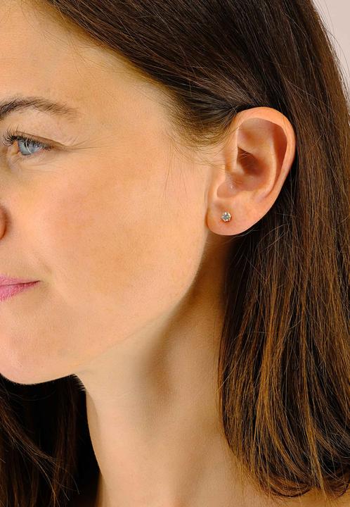 Image du produit Muau Boucles d'oreilles (750/18 K Or jaune)