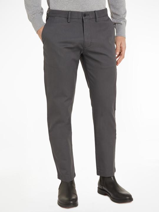 Produktbild Tommy Hilfiger Pima Cotton Denton Chino Straight Fit Dark As (W30/L30)