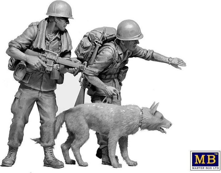 Immagine prodotto Master Box Dog Patrol. Serie sulla guerra del Vietnam