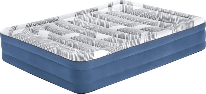 Blau, weiss