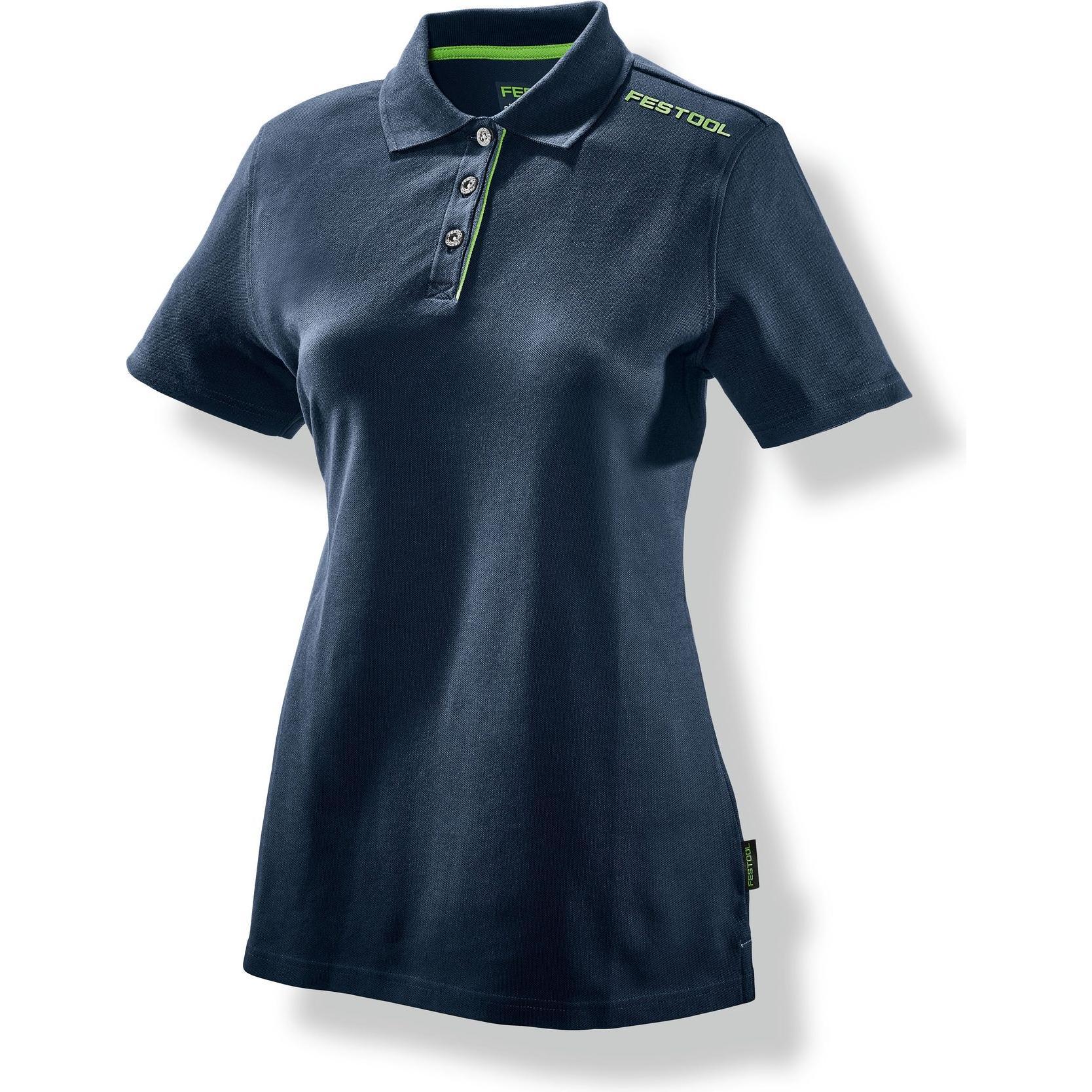 Festool, Damen, Shirt, Poloshirt dunkelblau Damen POL-LAD-FT1-M, Blau, (M)