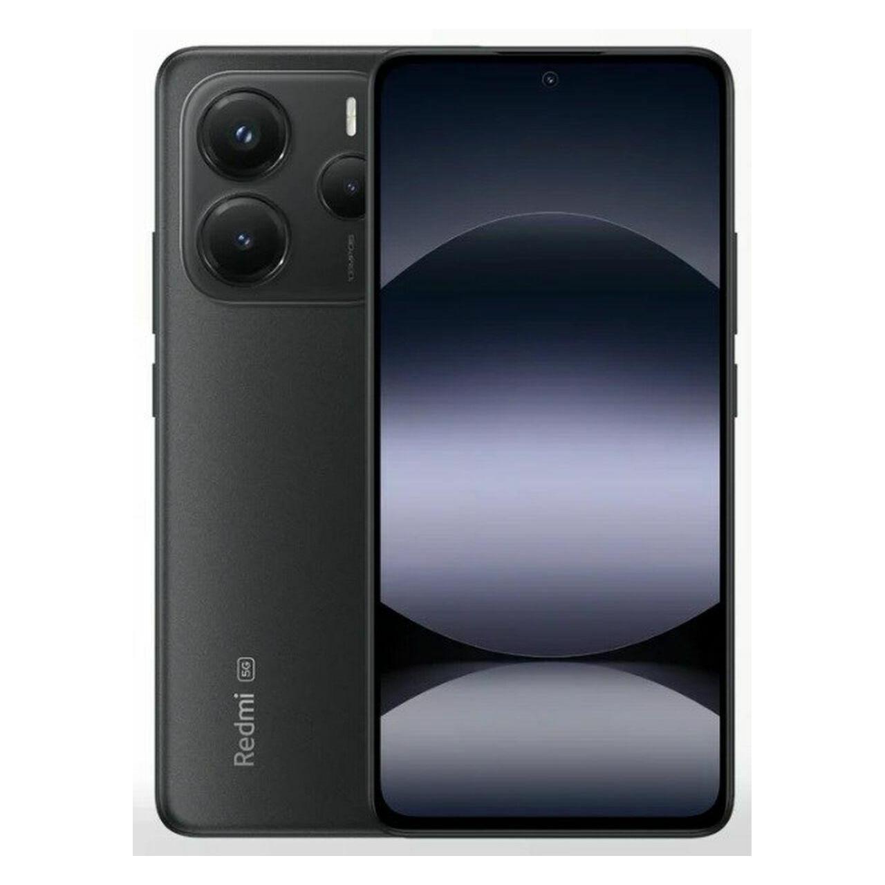Xiaomi Redmi Note 14 5G (256 GB, Midnight Black, 6.67", Hybrid Dual SIM, 5G), Smartphone, Schwarz