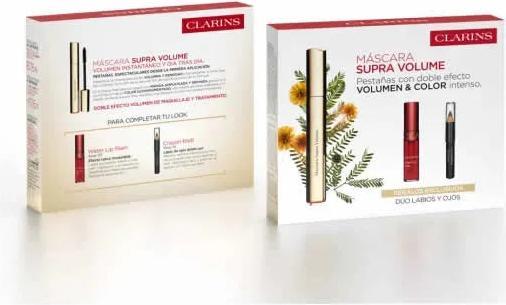 Clarins Supra Volume Mascara Set 26 Enhance Your Lashes With Volume And Definition