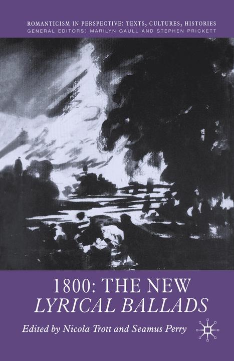 1800: The New Lyrical Ballads (Englisch, N. Perry Trott, N. Trott, S. Perry, 2001)