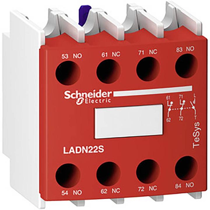 Produktbild Schneider Electric Red Safety Cover Auxiliary Block