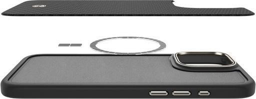 Immagine prodotto Spigen Custodia Enzo Aramid Magsafe per iPhone 16 Pro Max 6,9" nero/naturale (Apple iPhone 16 Pro Max)