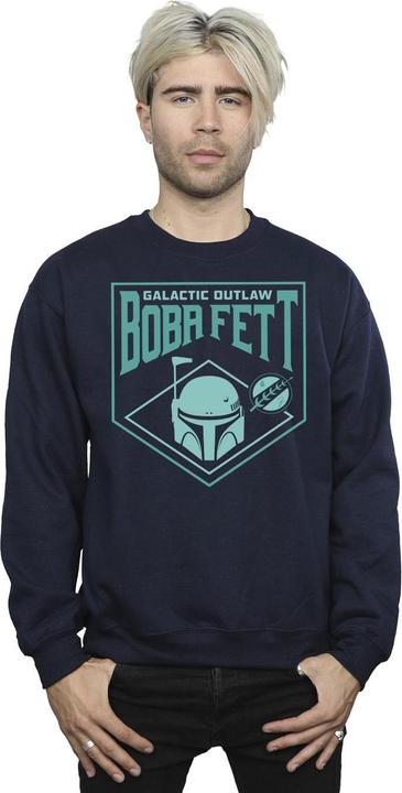 Image du produit Star Wars - Sweat THE BOOK OF BOBA FETT GALACTIC HELM CHEST - Homme (3XL)