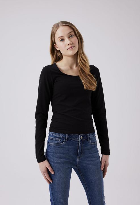 Immagine prodotto Name it Nlfnove Ls Deep O-Neck Short Top Noos (122, 128)