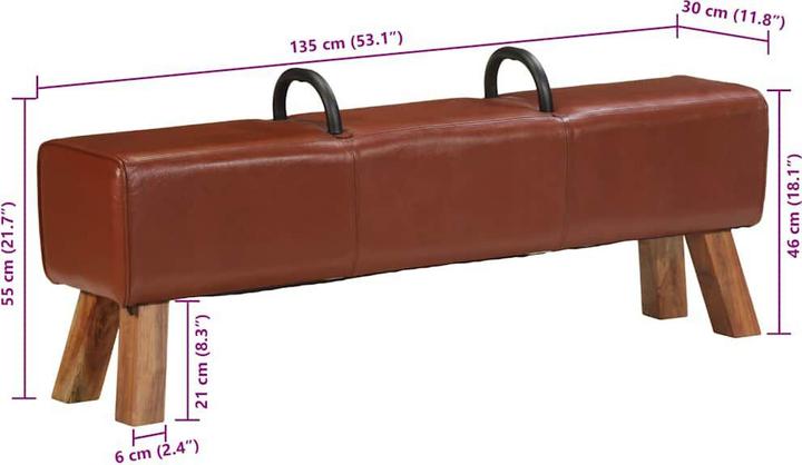 Image du produit vidaXL Bank (135 cm)