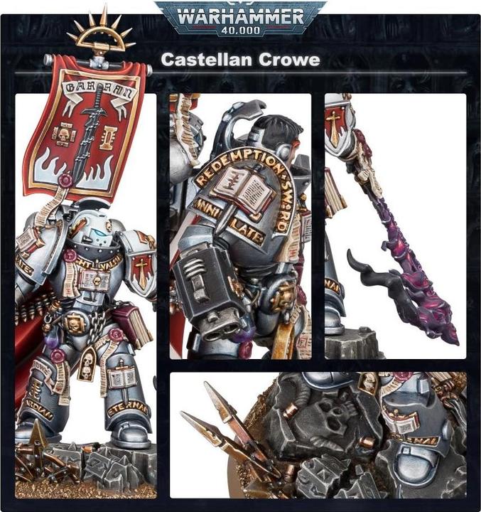 Actual product image Games Workshop Castellan Crowe (2021) (Plastic)