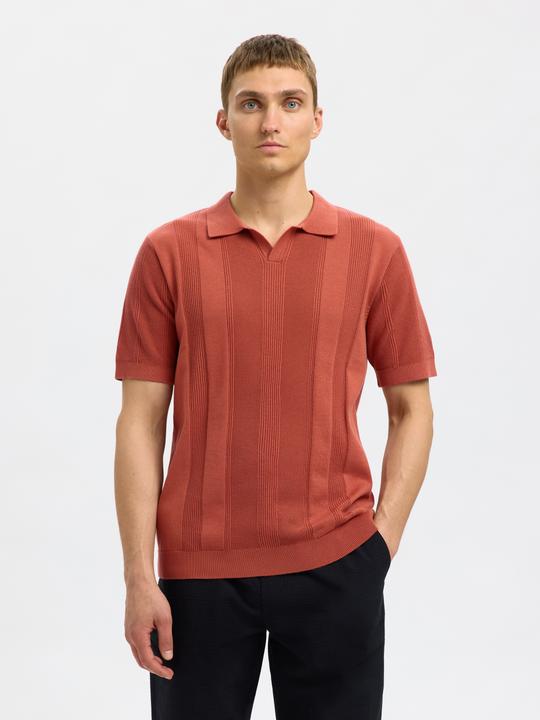 Produktbild Selected Kurzarm Polohemd aus Strick (L)