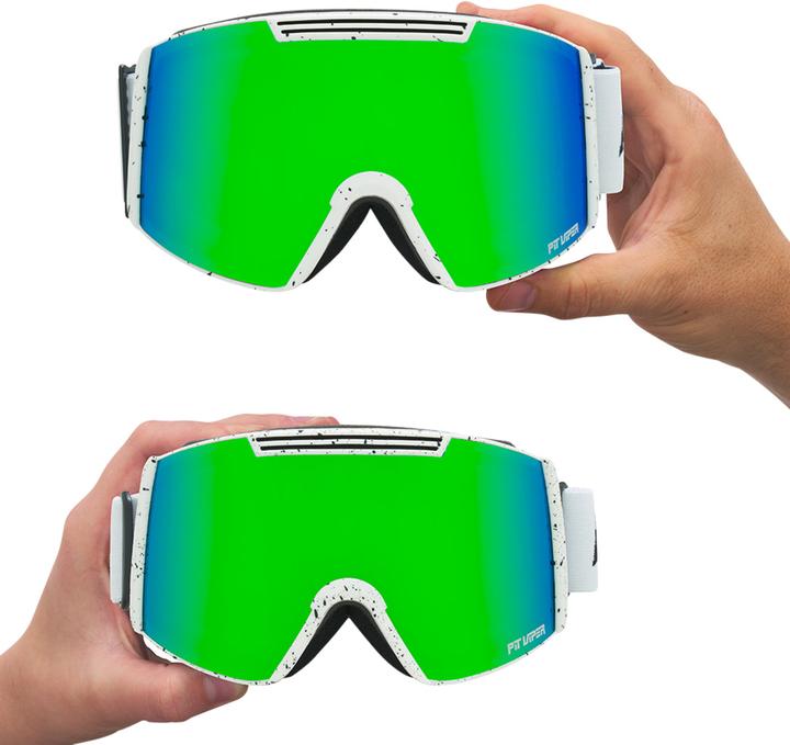 Produktbild Pit Viper The Miami Nights Backslap Goggle - Blue-Green Small