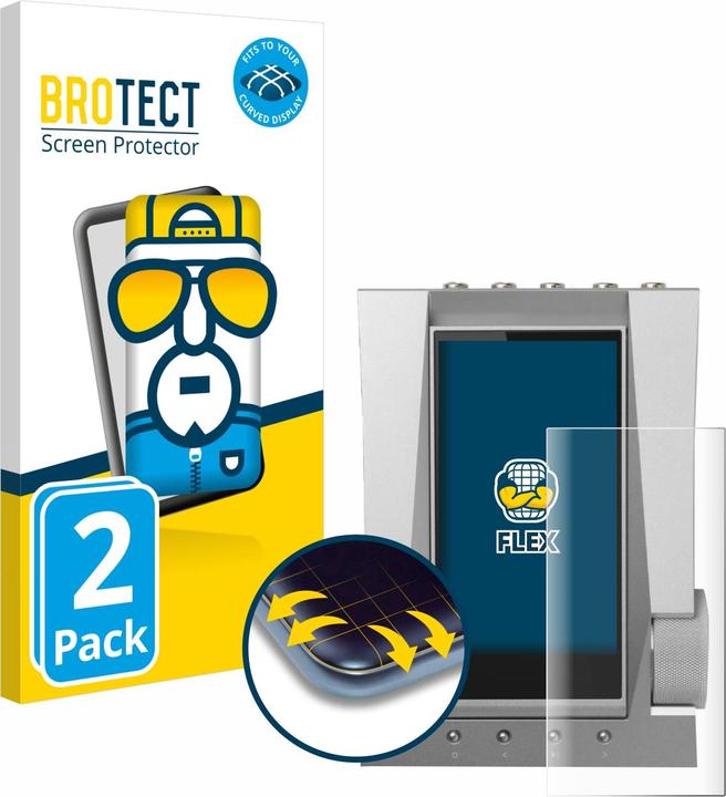Produktbild BROTECT Fullscreen Schutzfolie Displayschutz Folie Klar Transparent