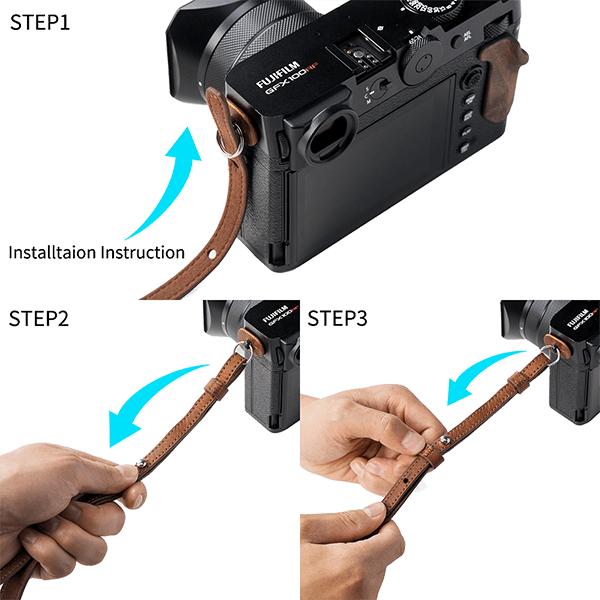 Actual product image SmallRig Leather bag kit for Fujifilm GFX100RF (Camera case)