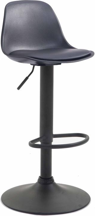Actual product image CLP Bar stool Kiel imitation leather black, black