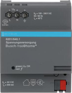 Produktbild Busch-Jaeger 6201/640.1. Eingangsspannung: 127