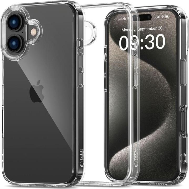 Produktbild Tech-Protect FlexAir Hybrid Case for iPhone 16 - Clear (Apple iPhone 16)