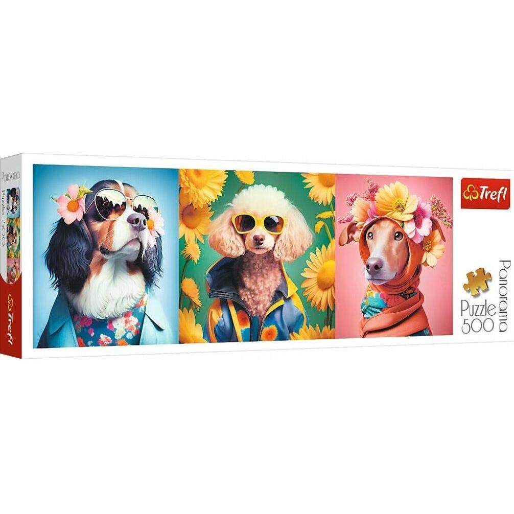 Trefl 3D -Puzzletiere - Lew (500 Teile)