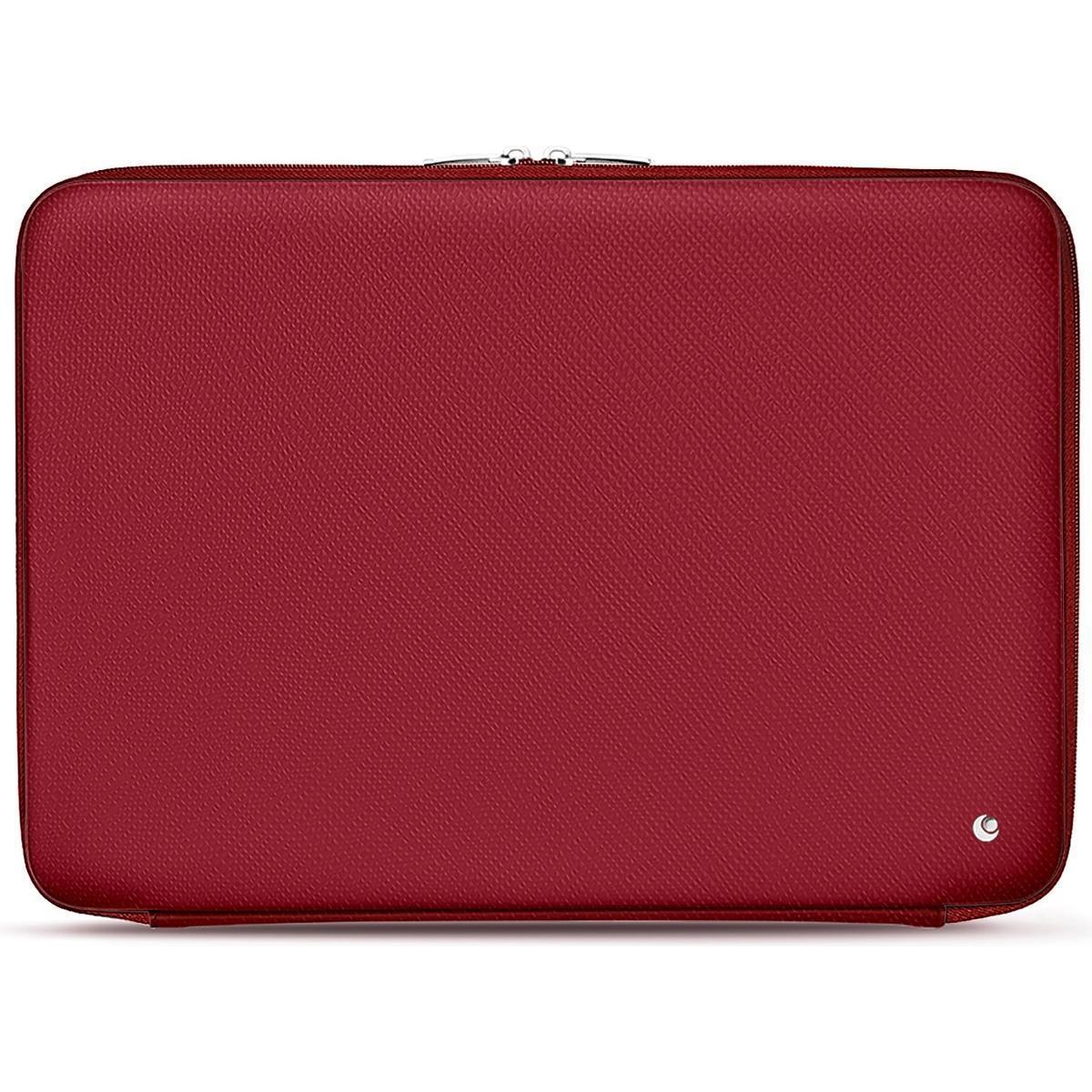 Noreve Lederhülle (13"), Notebooktasche, Rot