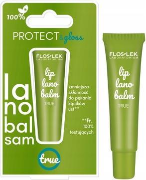 Actual product image Floslek Laboratory Lanobalsam For Lips True, 12 Grams