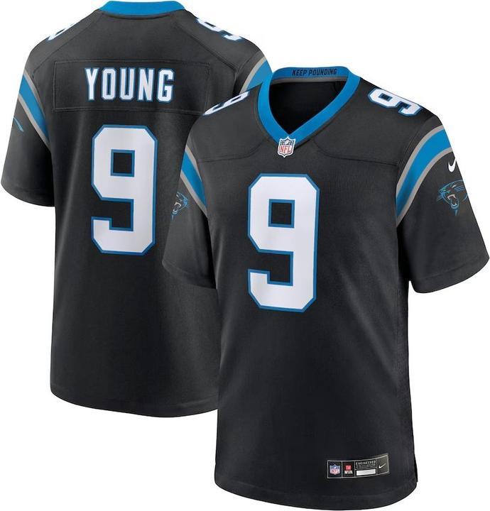Image du produit Nike Carolina Panthers Home Game Jersey Young 9 XL (XL)