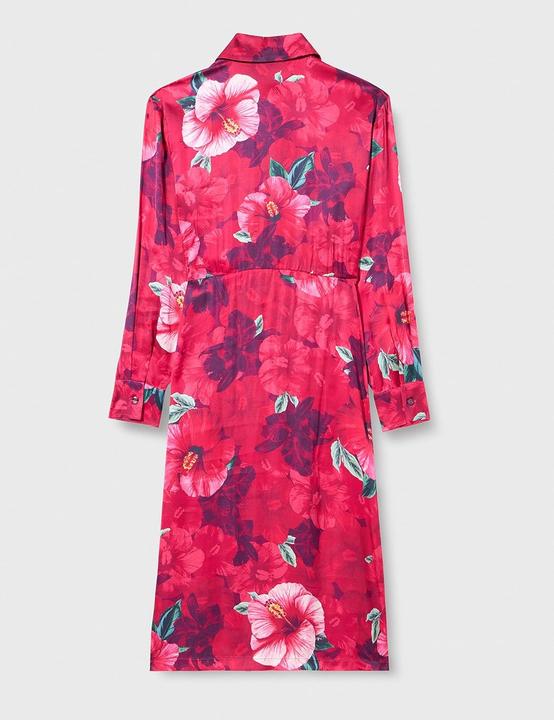 Image du produit Pinko Juron nouée imprimée satin fleuri décontractée (38)