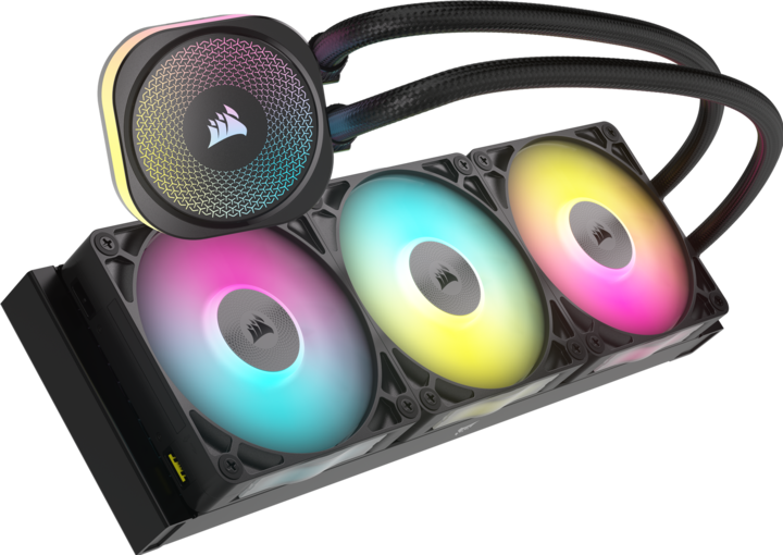 Image du produit Corsair iCUE LINK TITAN 360 RX RGB AIO, Radiateur 360mm, Refroidisseur CPU liquide