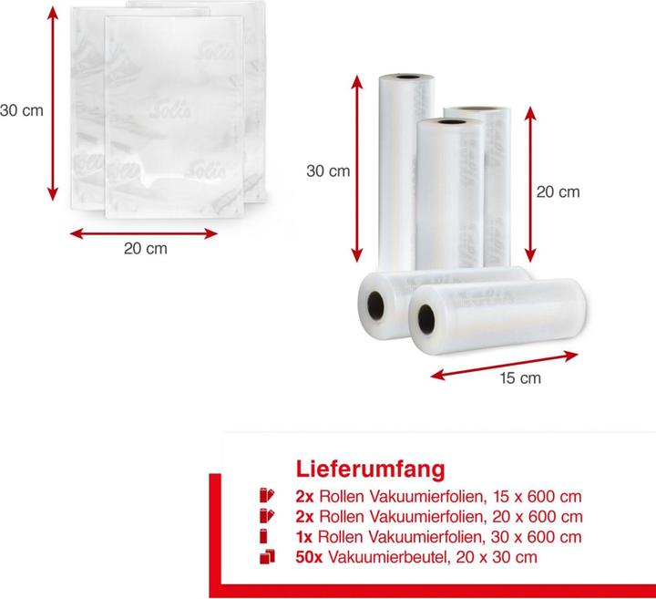 Produktbild Solis Value Pack Folien und Beutel (10 x)