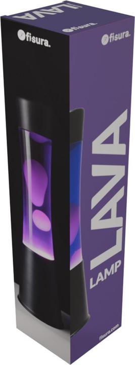 Image du produit Fisura Lampe à Lave LED - noir et violet - par (E14, E26)