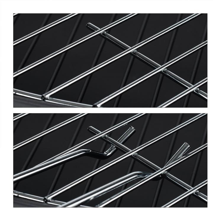 Actual product image Relaxdays XL Fire Pit with BBQ Accessories (60 cm)