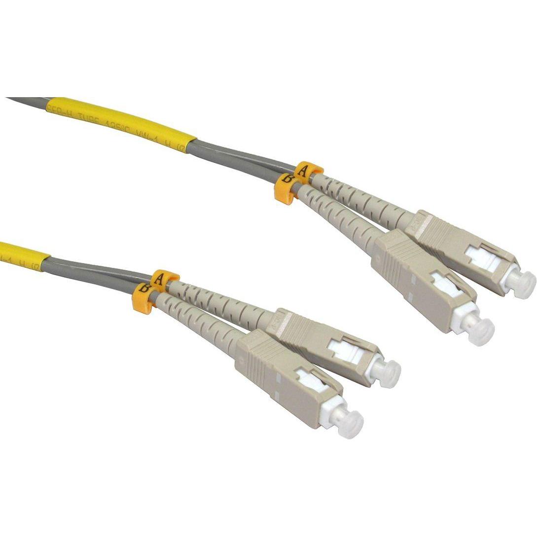 Cables Direct CDL 1m OM1 Optic Cable SC - SC, Audio Kabel