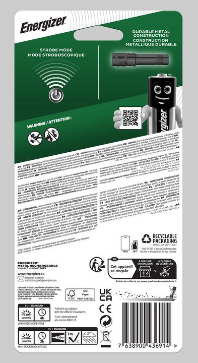 Actual product image Energizer Torch (22 cm, 300 lm)