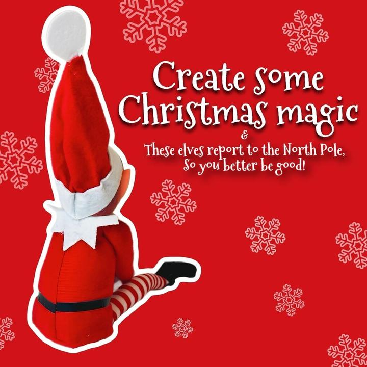 Image du produit Colorbaby Elves Behavin' Badly Elvie crossbar Elfo doll 30cm