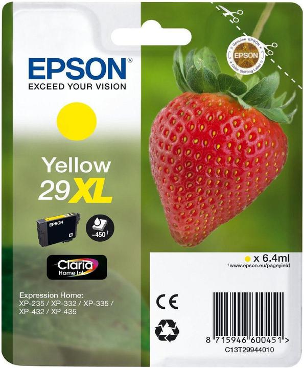 Produktbild Epson 29XL Claria Home (Y)