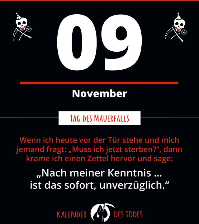 Produktbild Der schwarze Kalender