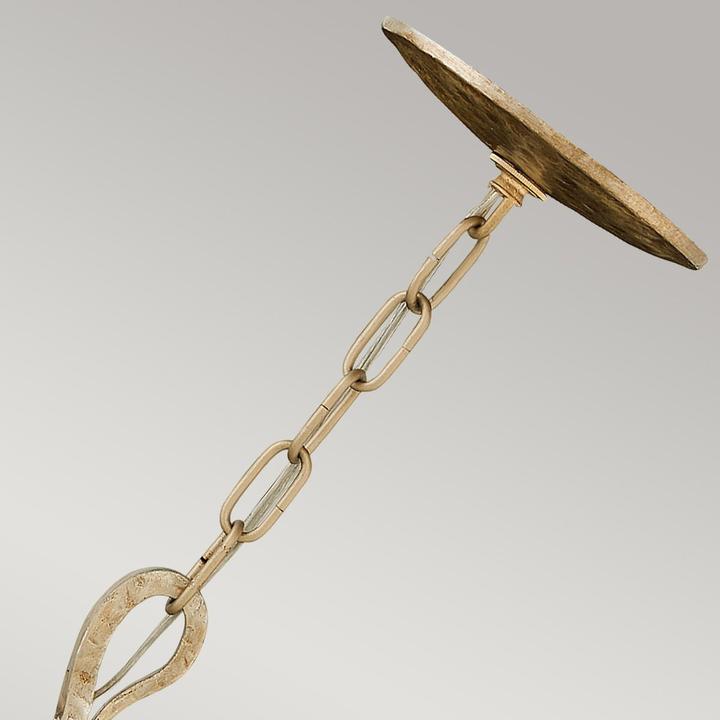 Image du produit Elstead Lighting Spyre Lustre E14 6 branches champagne-or
